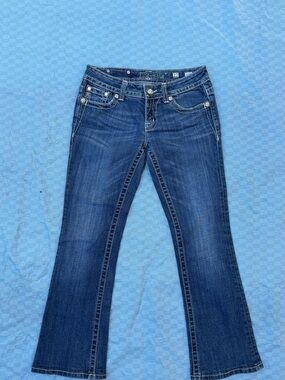 Miss Me Women's Dark Blue Flare Jeans